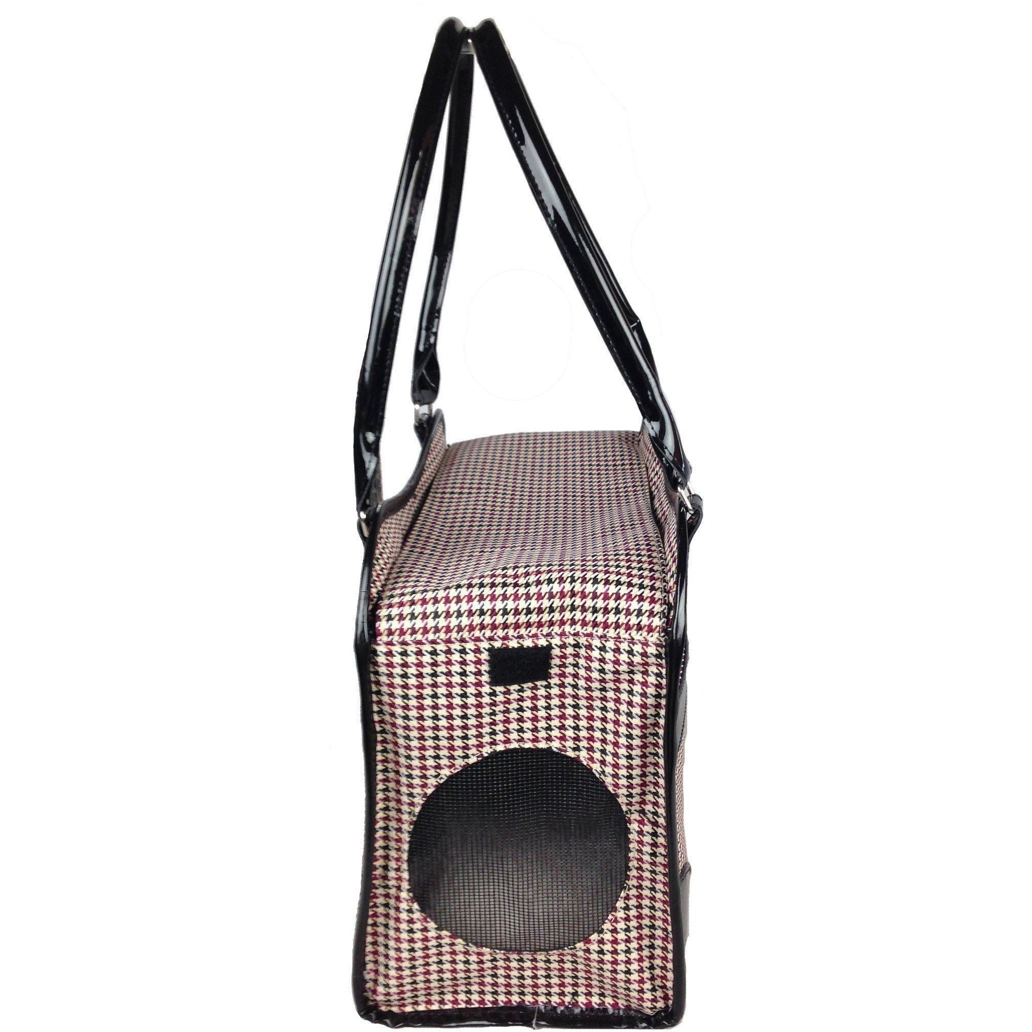Pet Life ® Exquisite Airline Approved Designer Travel Pet Dog Handbag Carrier - P's One-Stop Shop 