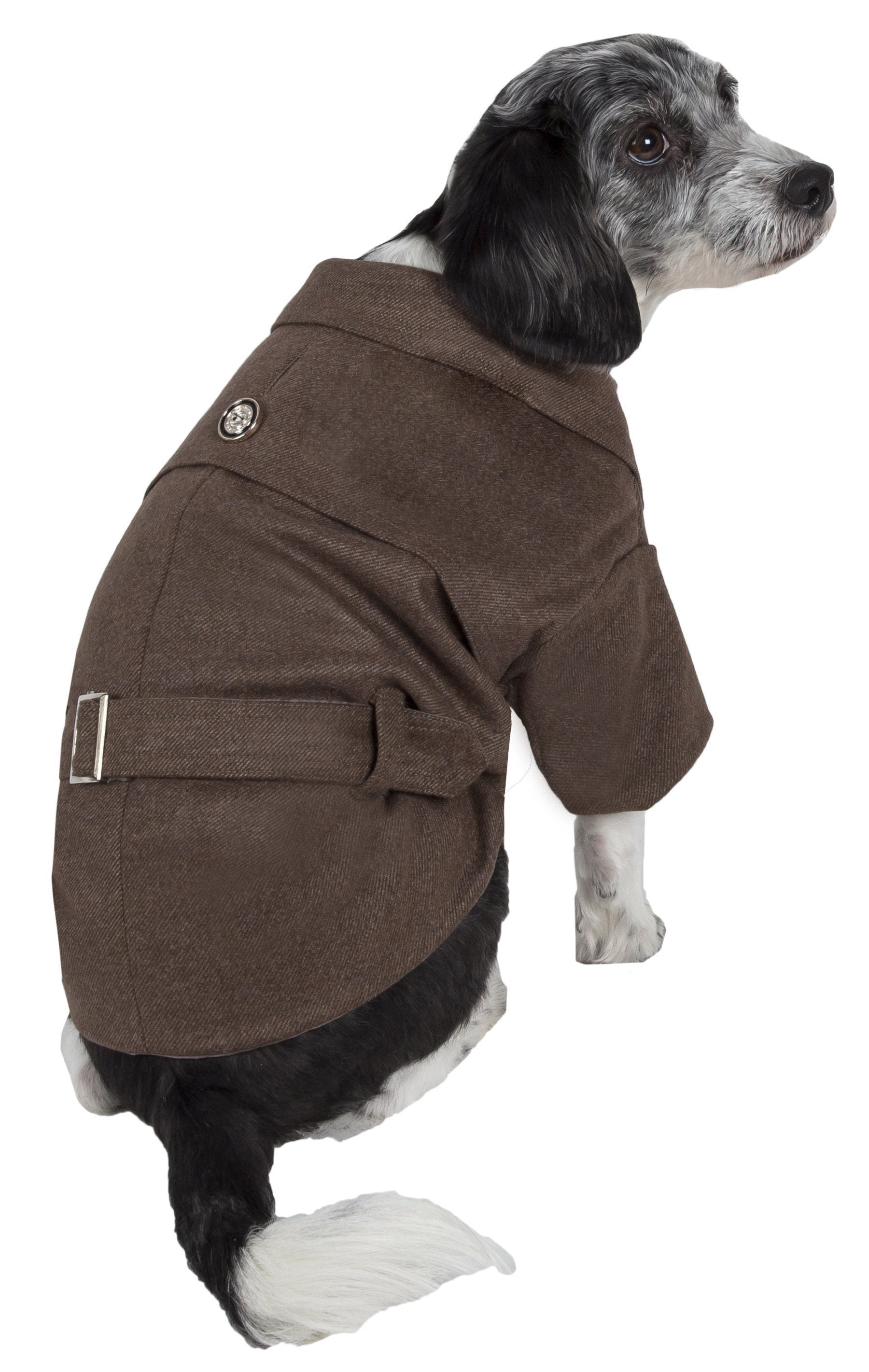 Pet Life ® 'Galore Back-Buckled' Fashion Wool Dog Jacket Coat - P's One-Stop Shop 