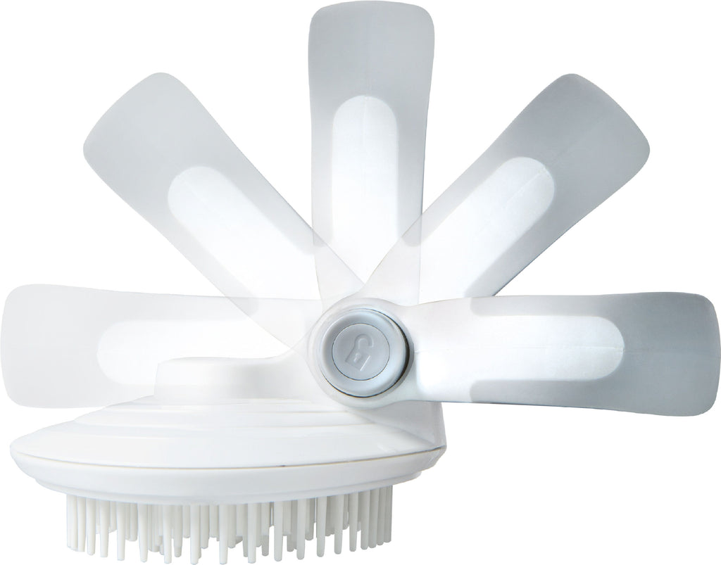 Pet Life ® 'Gyrater' Swivel Travel Soft Grooming Pet Pin Brush - P's One-Stop Shop 