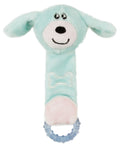 Pet Life ® Moo-Born' Plush and Rubber Squeaking Newborn Teething Cat and Dog Toy - P's One-Stop Shop 