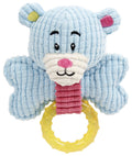 Pet Life ® 'Paci-Plush' Plush Squeaking and Rubber Teething Newborn Puppy Dog Toy - P's One-Stop Shop 