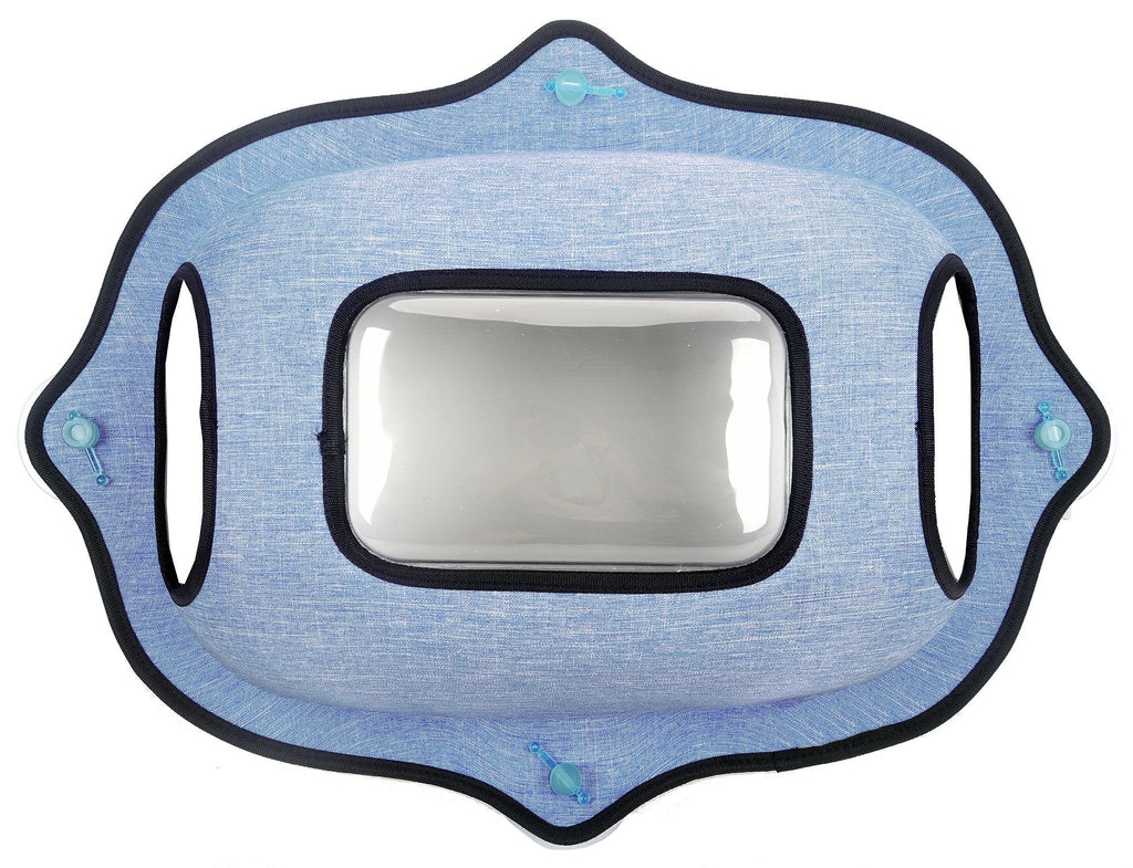 Pet Life ® 'Purr-view' See-through Suction Cup Kitty Cat Lounger and Bed - P's One-Stop Shop 