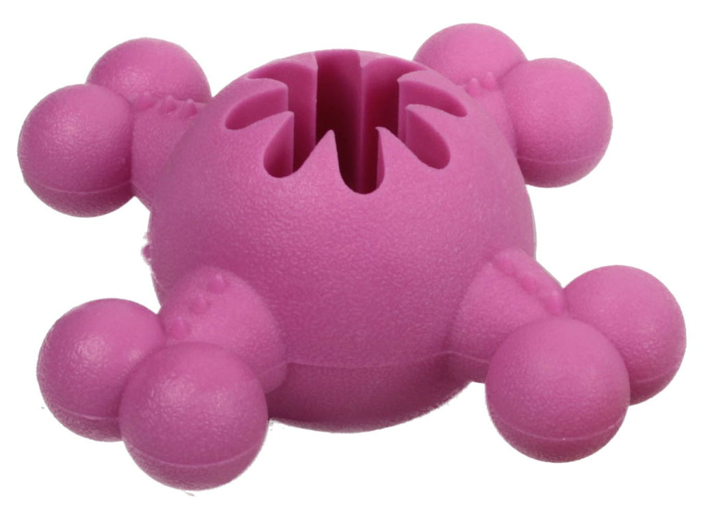 Pet Life ® 'Quadra-Bone' TPR Treat Dispensing Durable Dog Toy - P's One-Stop Shop 