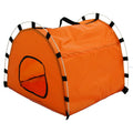 Pet Life ® 'Skeletal Outdoor' Travel Camping Wire-Folding Collapsible Pet Dog Crate House Tent w/ Travel Bag - P's One-Stop Shop 