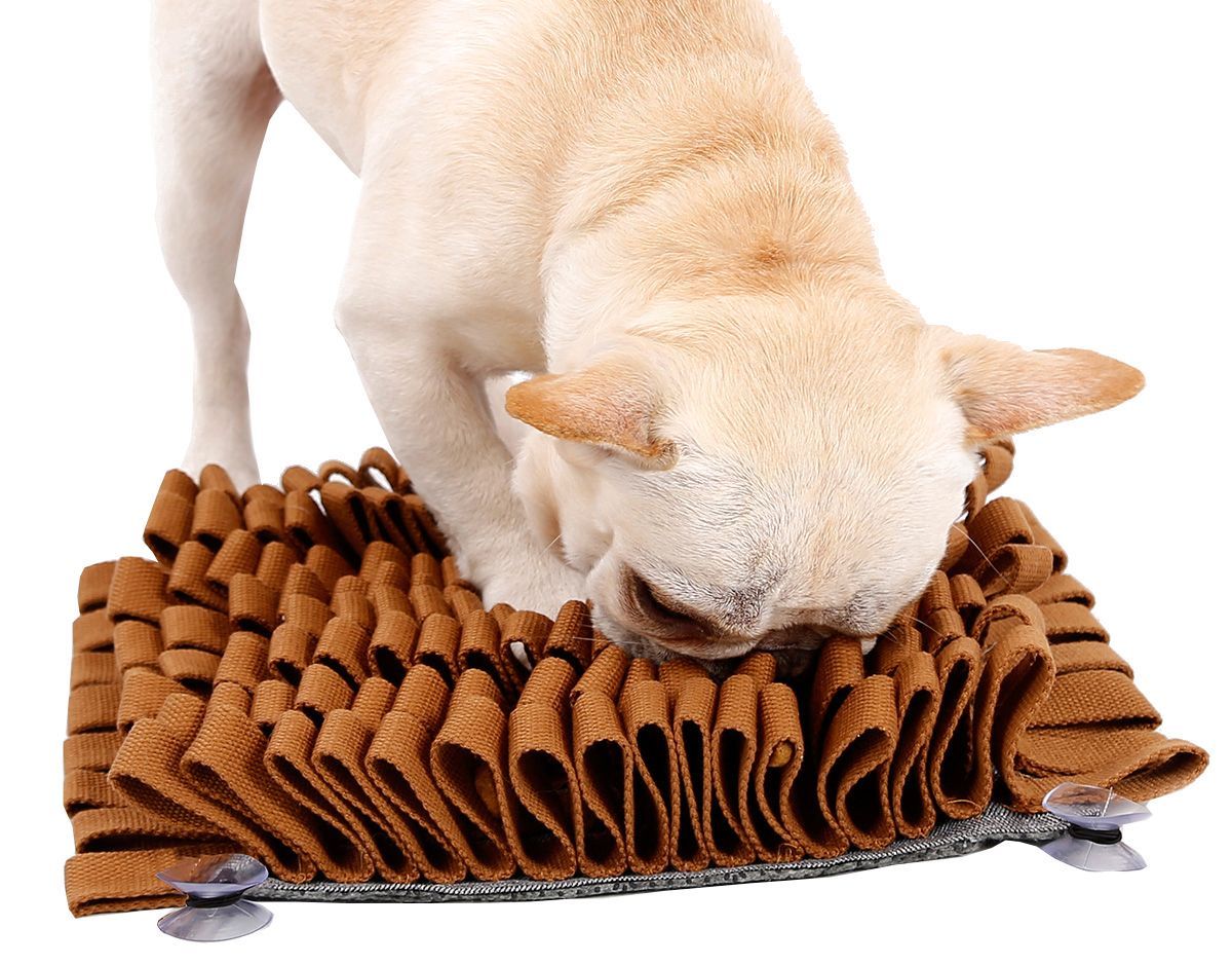 Pet Life ® 'Sniffer Grip' Interactive Anti-Skid Suction Pet Snuffle Mat - P's One-Stop Shop 