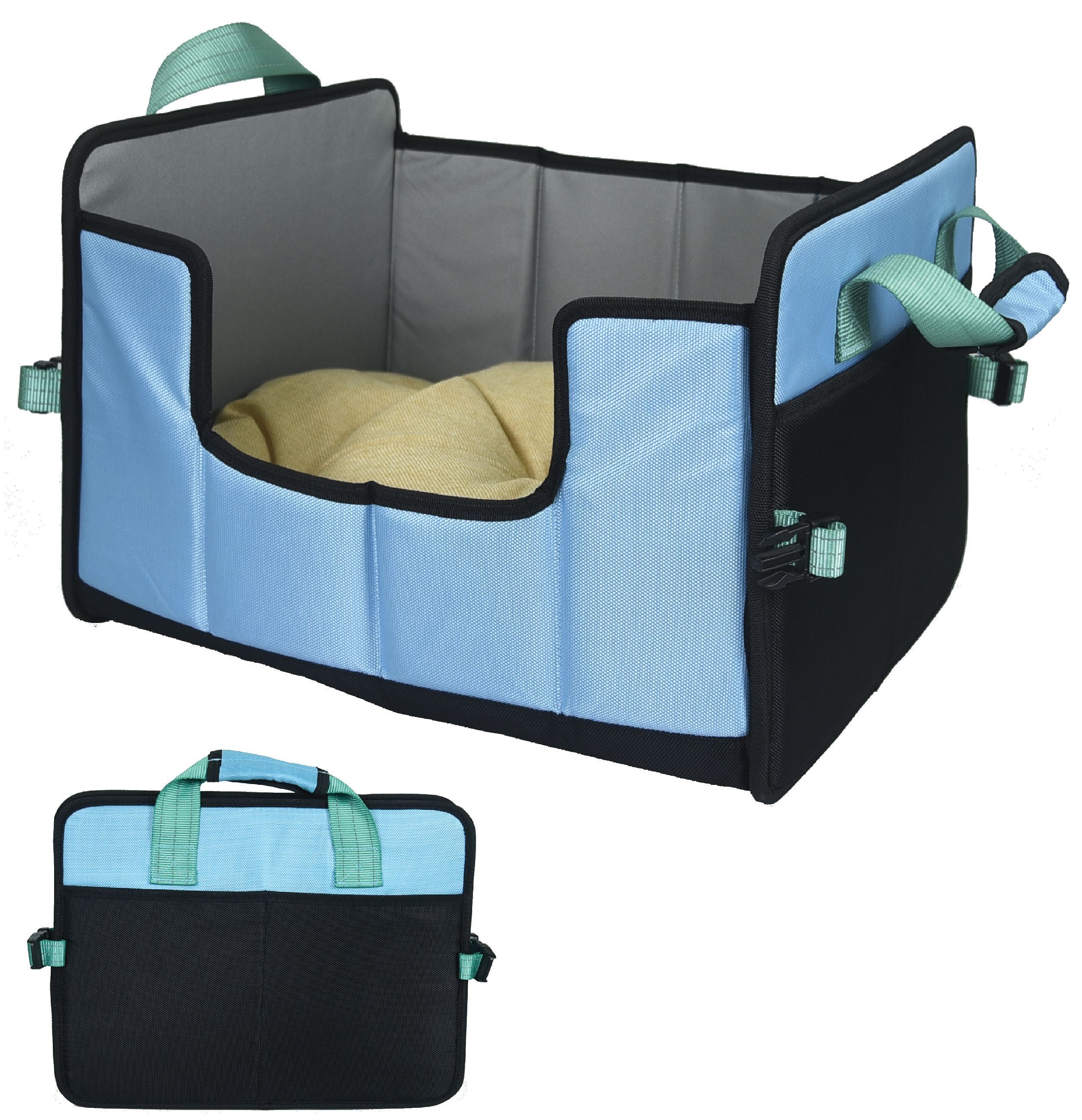 Pet Life ® 'Travel-Nest' Folding Travel Cat and Dog Bed - P's One-Stop Shop 