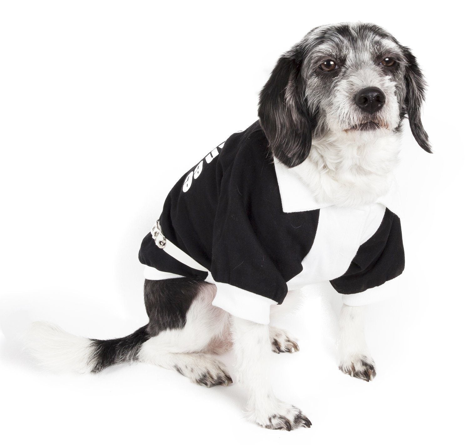 Pet Life ® 'Varsity-Barkcity' Buckled Collared Dog Coat Jacket - P's One-Stop Shop 