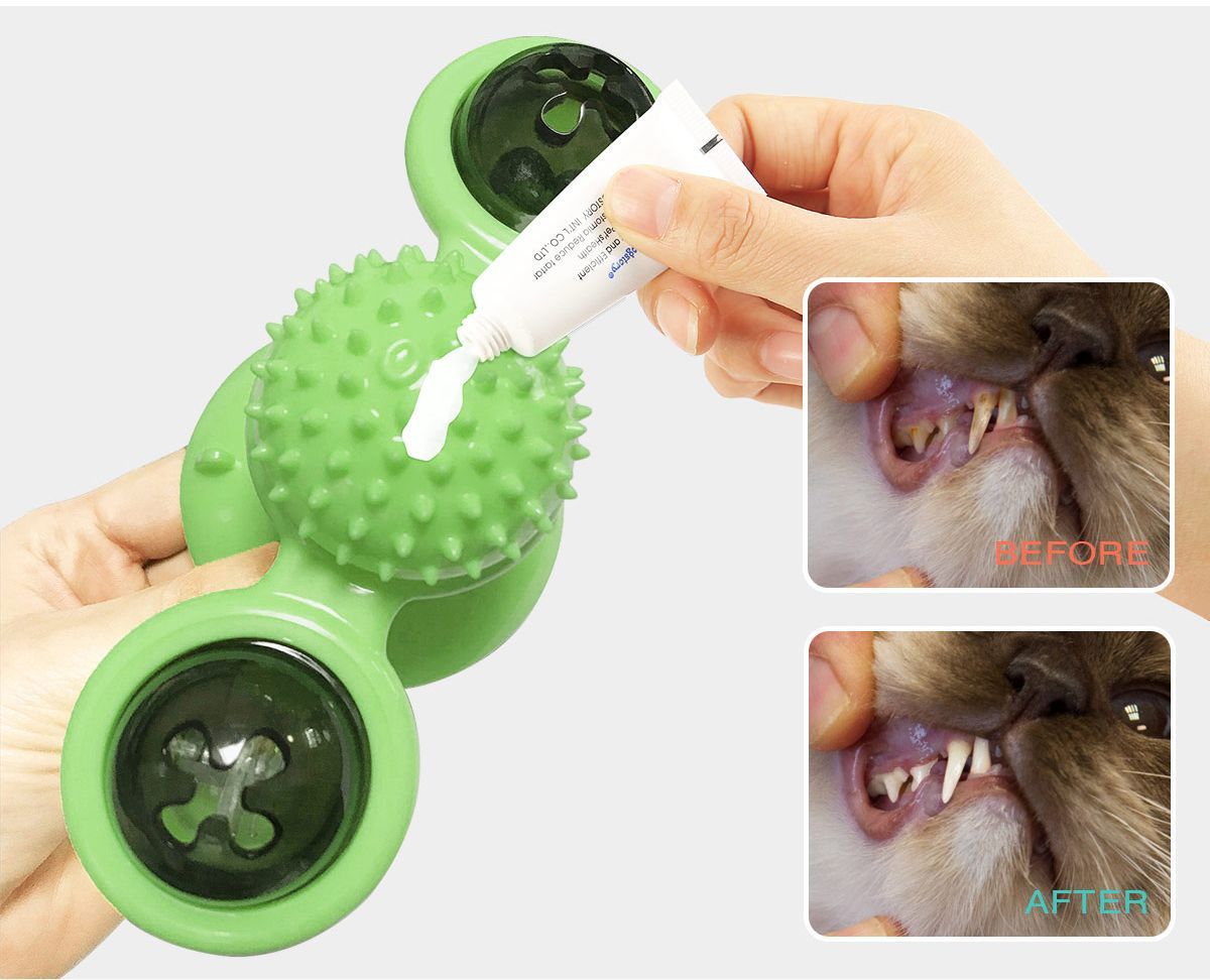 Pet Life ® 'Windmill' Rotating Suction Cup Spinning Cat Toy - P's One-Stop Shop 