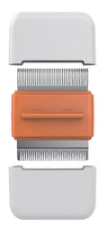 Pet Life ® 'Zipocket' 2-in-1 Underake and Stainless Steel Travel Grooming Pet Comb - P's One-Stop Shop 