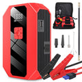 Portable Car Jump Starter Air Compressor 1500A 400PSI Car Battery Charger Jump Starter Power Bank LED Flashlight Digital Tire Inflator for 4.0L Gasoli - P's One-Stop Shop 