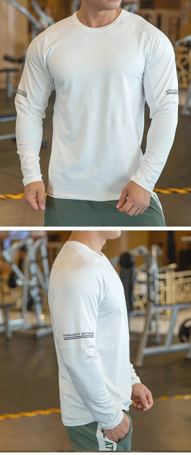 Quick Dry Men's Compression Workout Tee - P's One-Stop Shop 