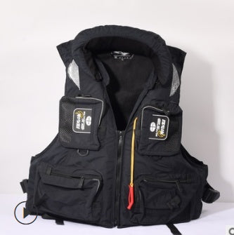 Sea Fishing Life Jacket Rock Fishing Fishing Waistcoat Multi-Function Portable Swimming Large Buoyancy - P's One-Stop Shop 