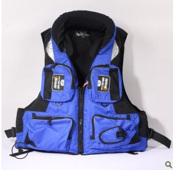 Sea Fishing Life Jacket Rock Fishing Fishing Waistcoat Multi-Function Portable Swimming Large Buoyancy - P's One-Stop Shop 