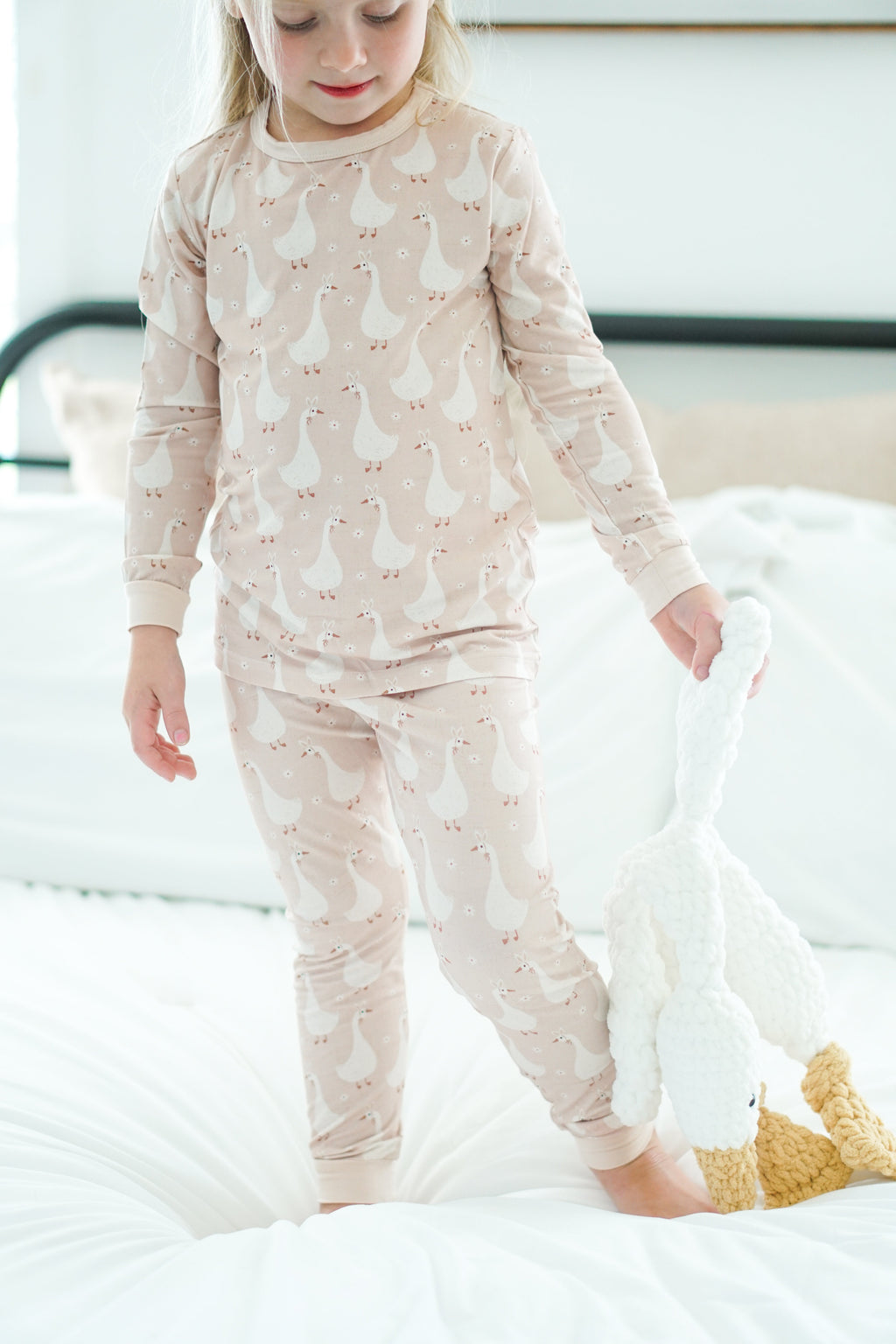 Silly Goose on the Loose 2pc Bamboo Pajamas - P's One-Stop Shop 