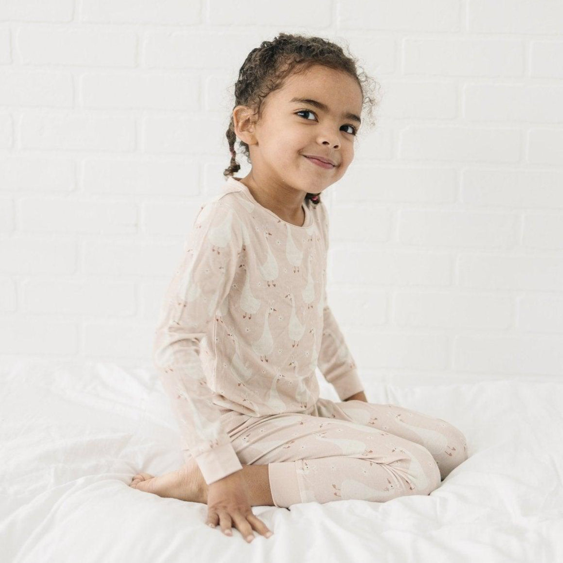 Silly Goose on the Loose 2pc Bamboo Pajamas - P's One-Stop Shop 