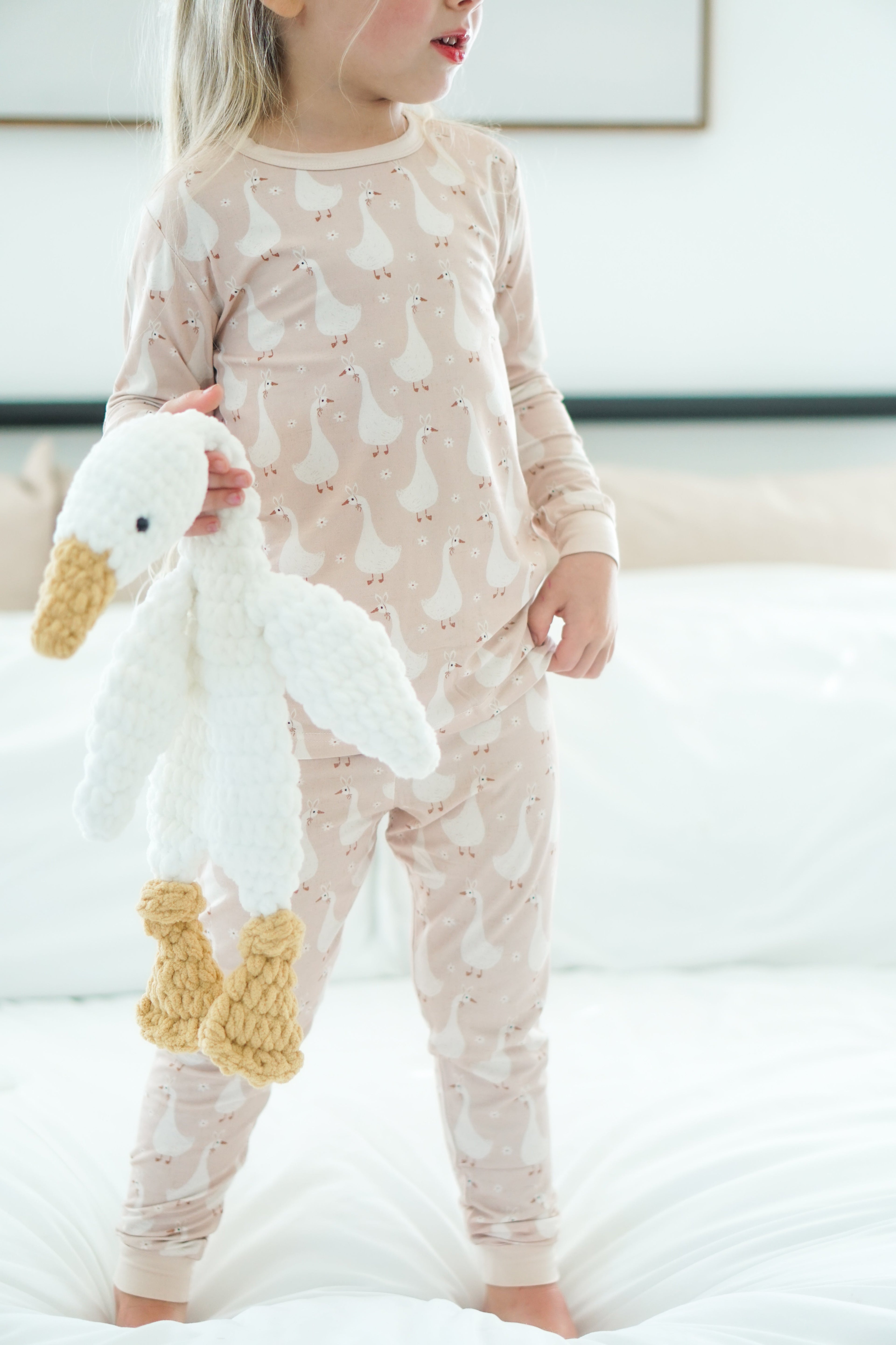 Silly Goose on the Loose 2pc Bamboo Pajamas - P's One-Stop Shop 