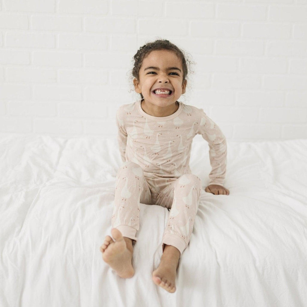 Silly Goose on the Loose 2pc Bamboo Pajamas - P's One-Stop Shop 