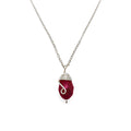 Silver Birthstone necklace - P's One-Stop Shop 