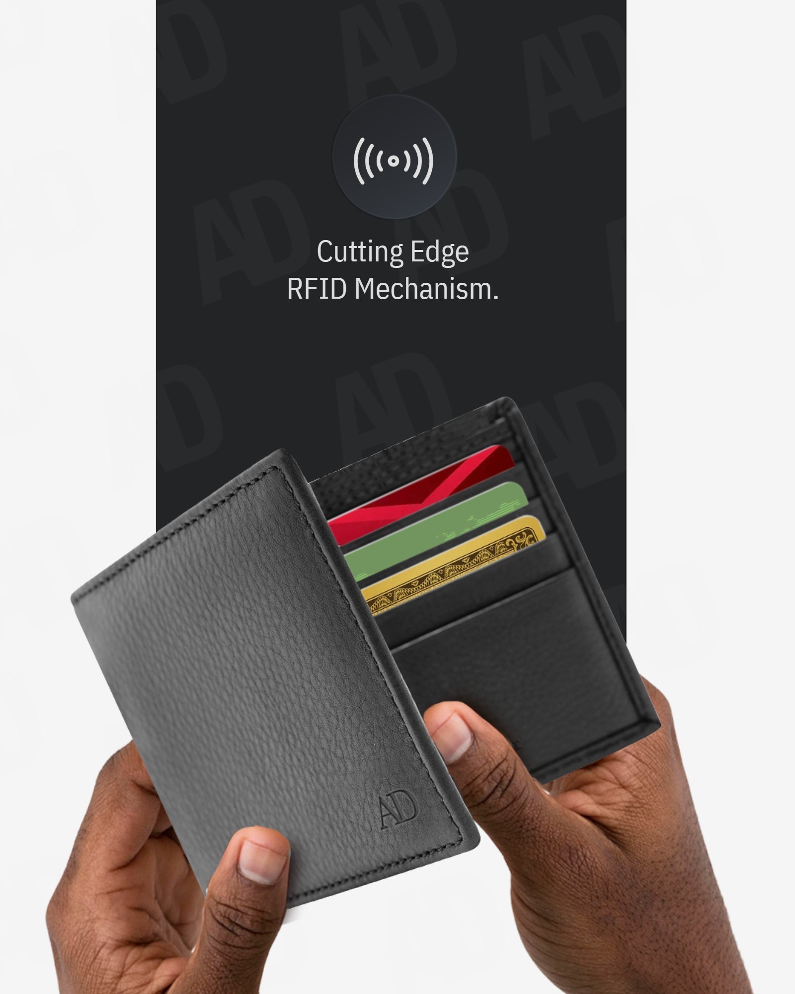 Slim Bifold Wallet With ID Window - P's One-Stop Shop 
