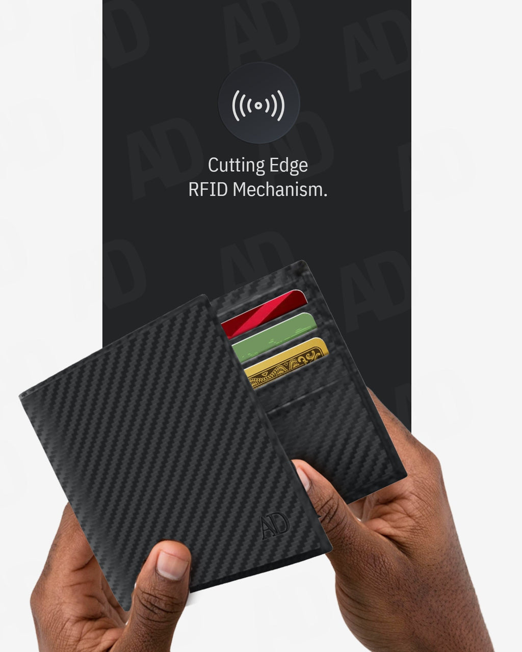 Slim Bifold Wallet With ID Window - P's One-Stop Shop 