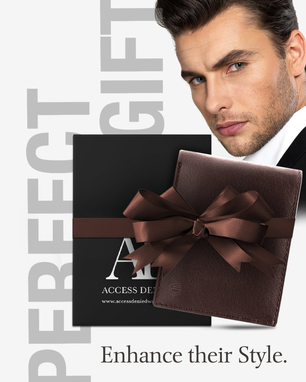 Slim Bifold Wallet With ID Window - P's One-Stop Shop 