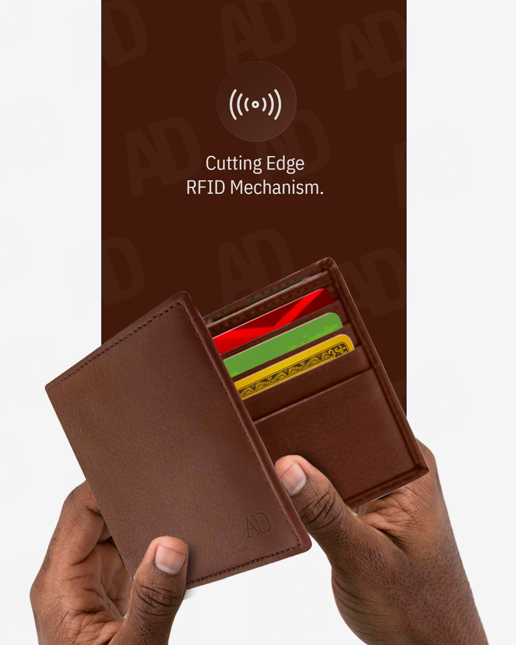 Slim Bifold Wallet With ID Window - P's One-Stop Shop 