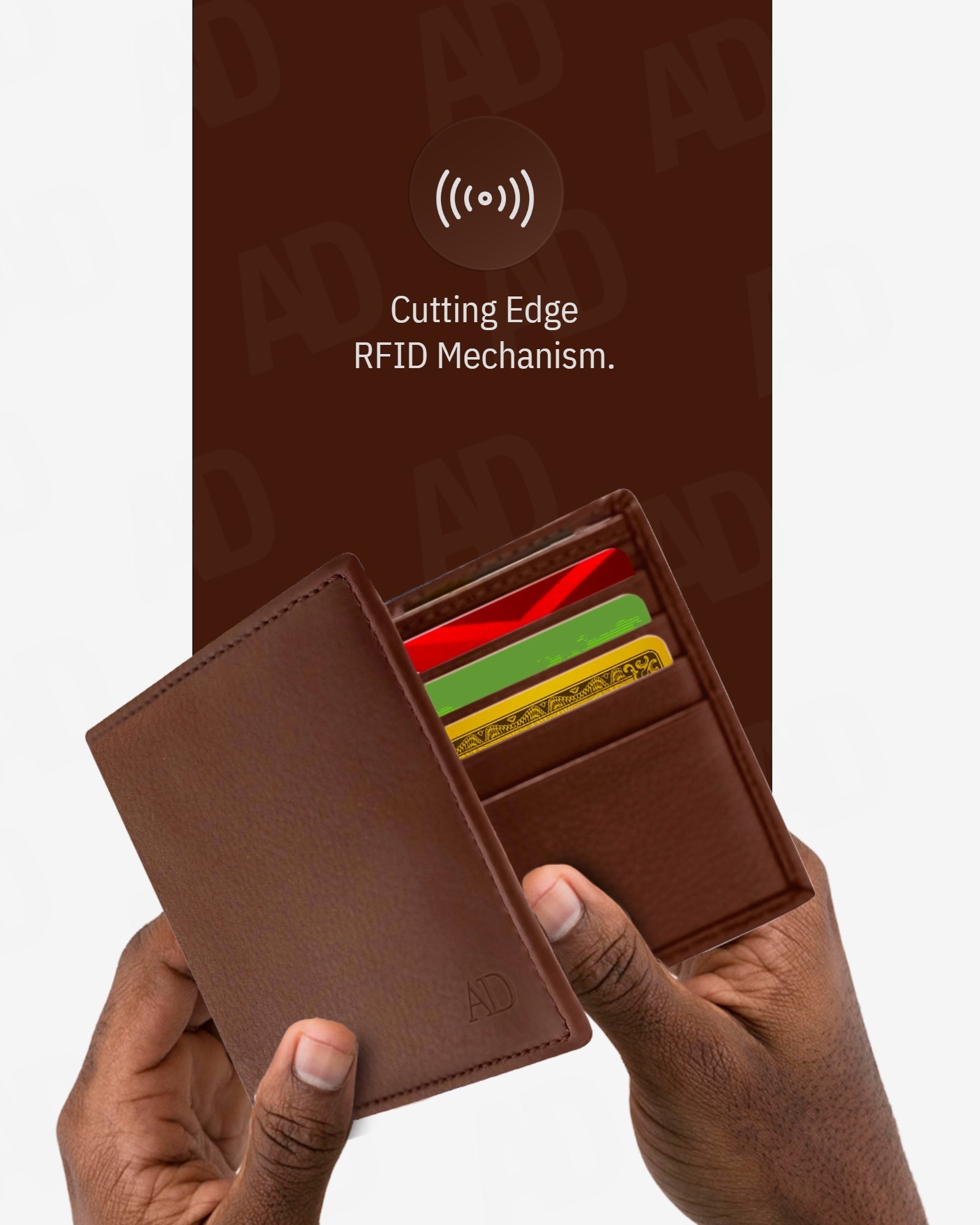Slim Bifold Wallet With ID Window - P's One-Stop Shop 