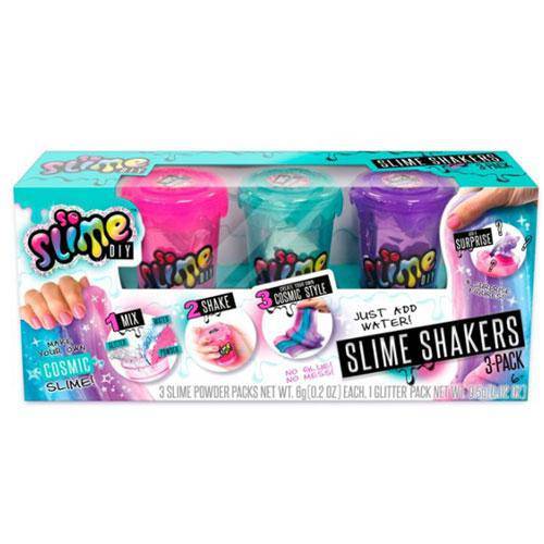 So Slime DIY - Slime Shakers 3 Pack Cosmic or Rainbow Colors - P's One-Stop Shop 