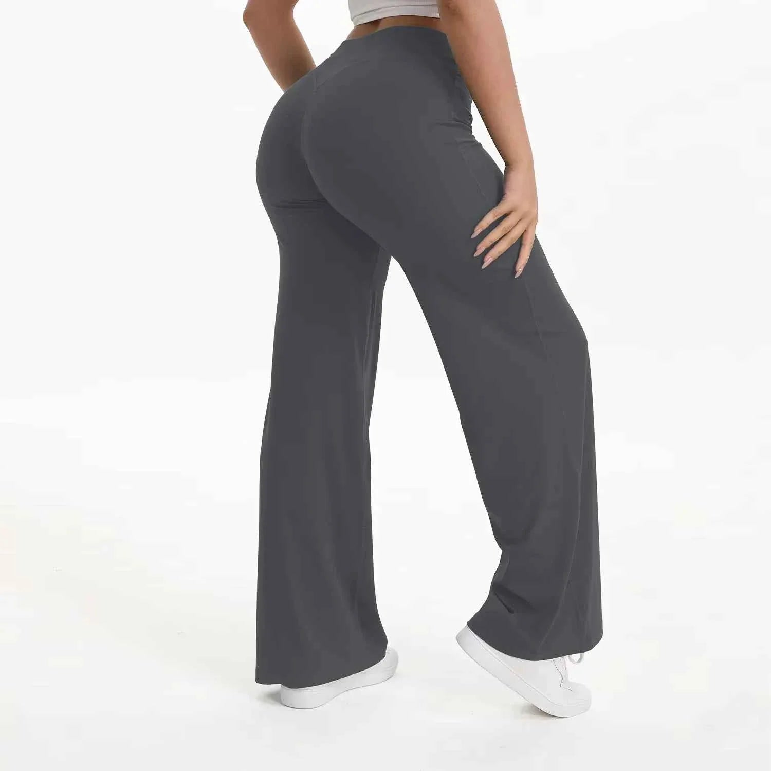 SoftMotion Women's Mid-Waist Yoga Pants - P's One-Stop Shop 