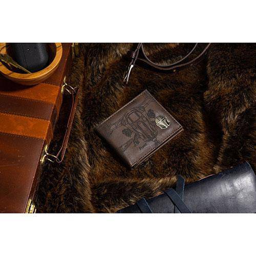 Star Wars: Mandalorian Etched PU Bifold Wallet - Entertainment Earth Exclusive - P's One-Stop Shop 