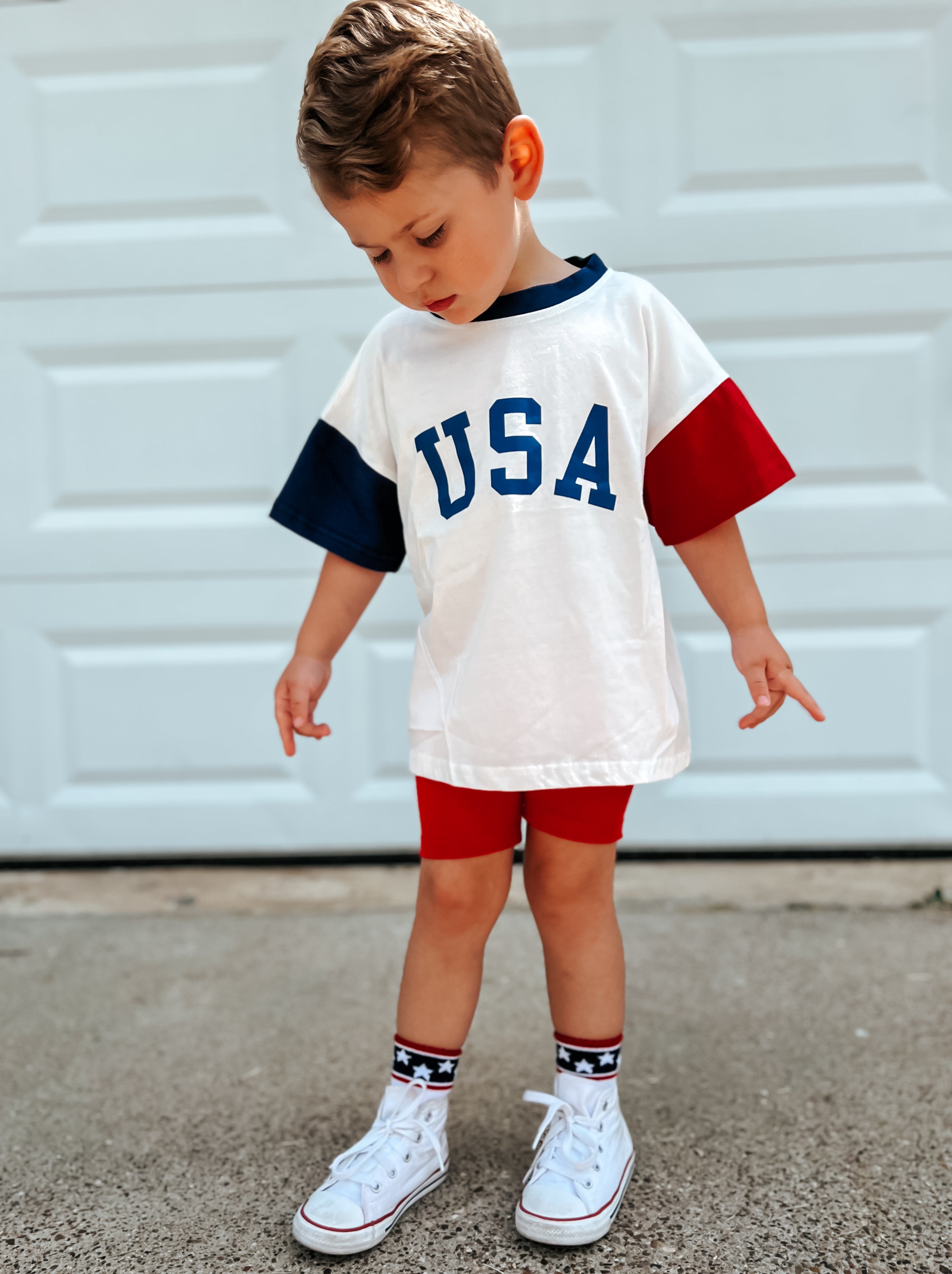 Stars and Stripes 4th of July Socks - Infant, Toddler, Youth & Adult Sizes - P's One-Stop Shop 