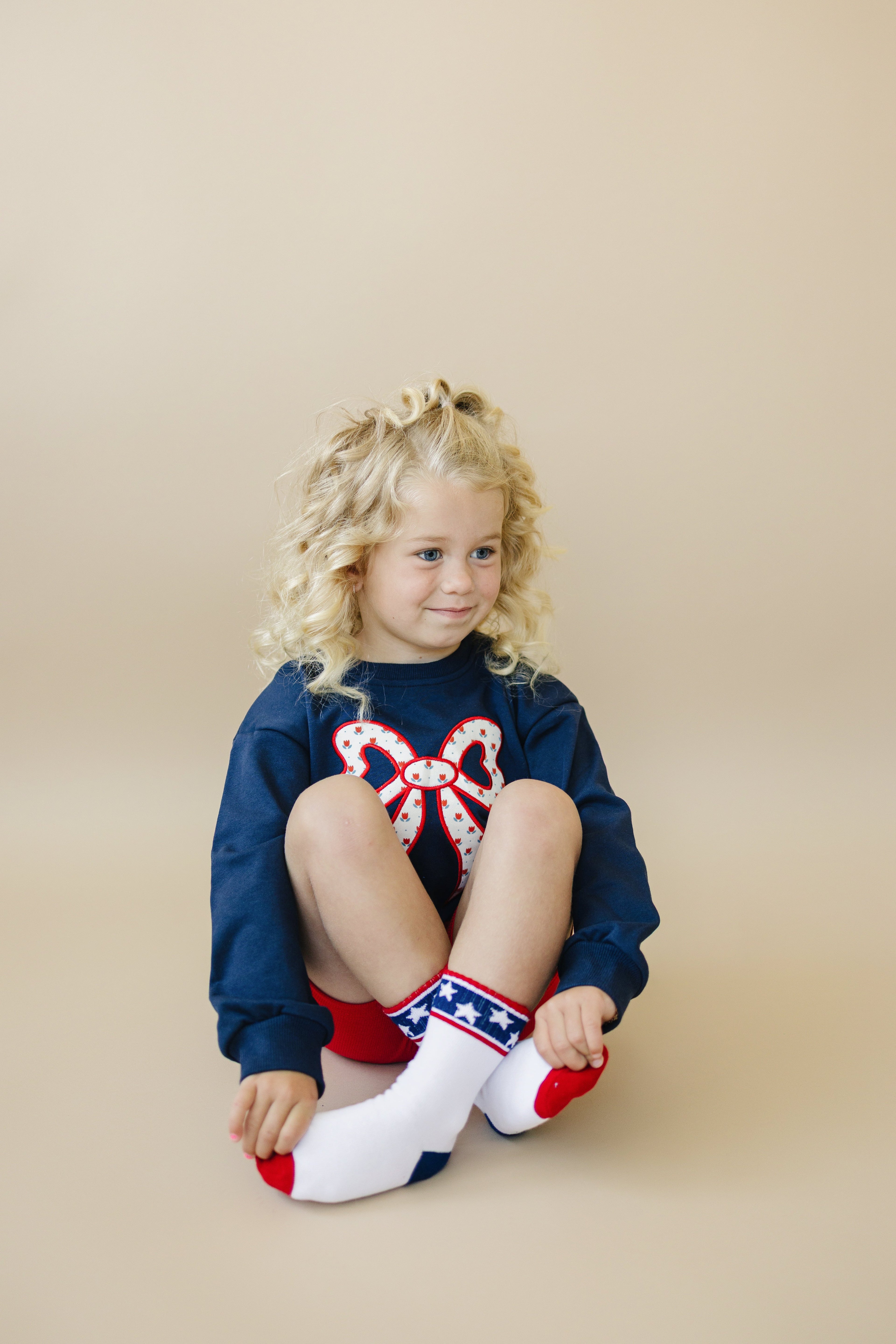 Stars and Stripes 4th of July Socks - Infant, Toddler, Youth & Adult Sizes - P's One-Stop Shop 