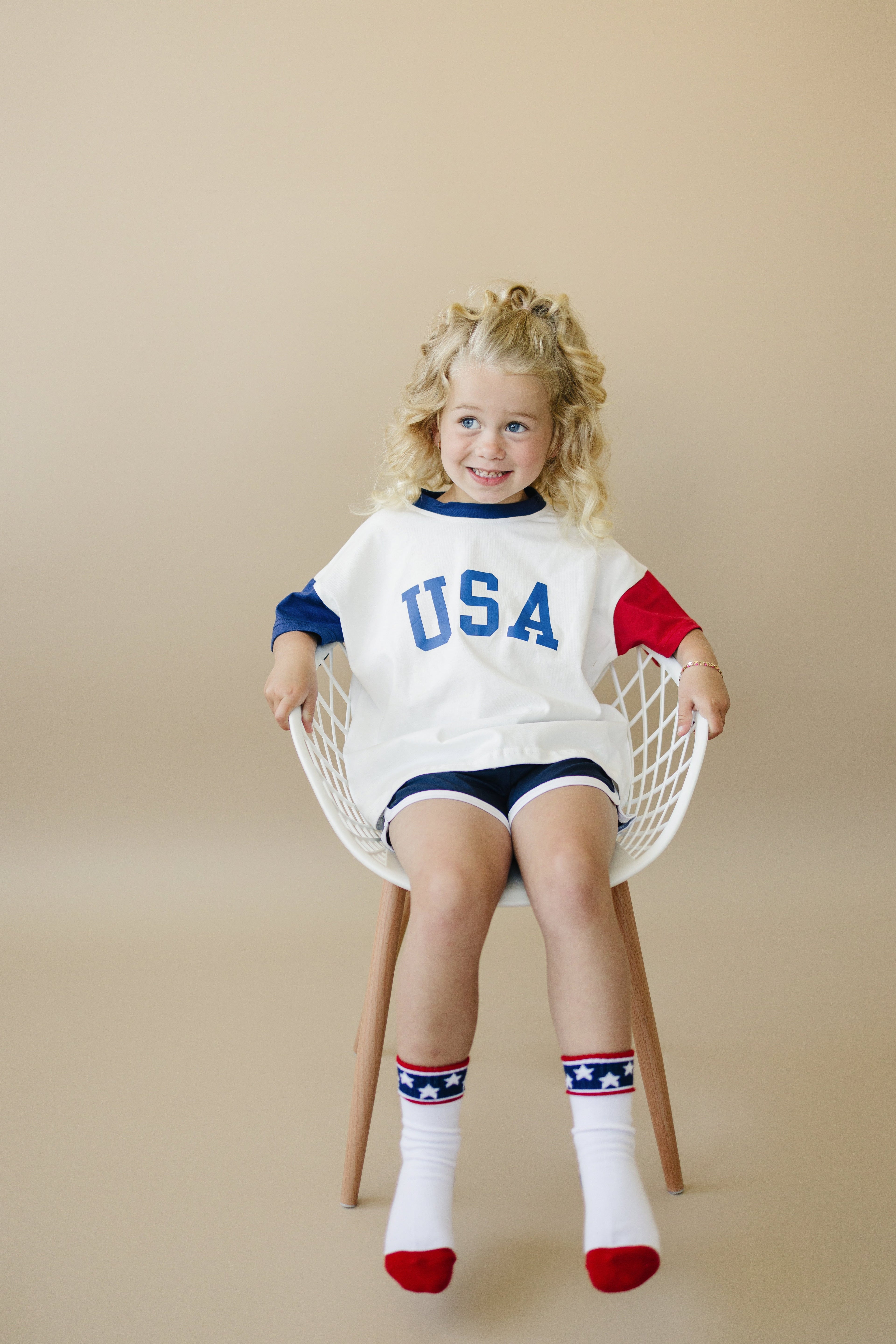 Stars and Stripes 4th of July Socks - Infant, Toddler, Youth & Adult Sizes - P's One-Stop Shop 