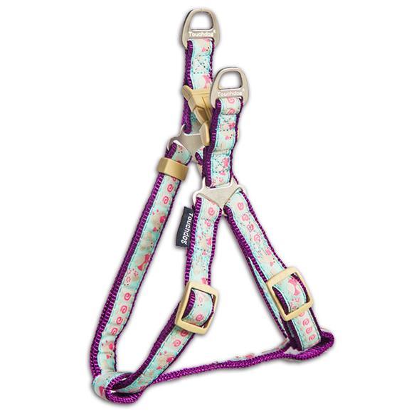 Touchdog 'Avery Patterned' Tough Stitched Dog Harness and Leash - P's One-Stop Shop 