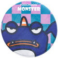 Touchdog Cartoon Crabby Tooth Monster Rounded Cat and Dog Mat - P's One-Stop Shop 