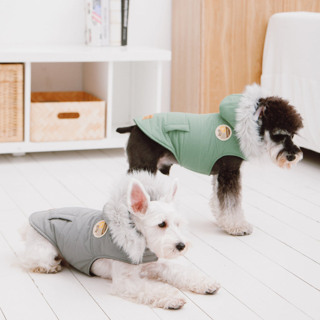 Touchdog 'Eskimo-Swag' Duck-Down Insulated Winter Dog Coat Parka - P's One-Stop Shop 