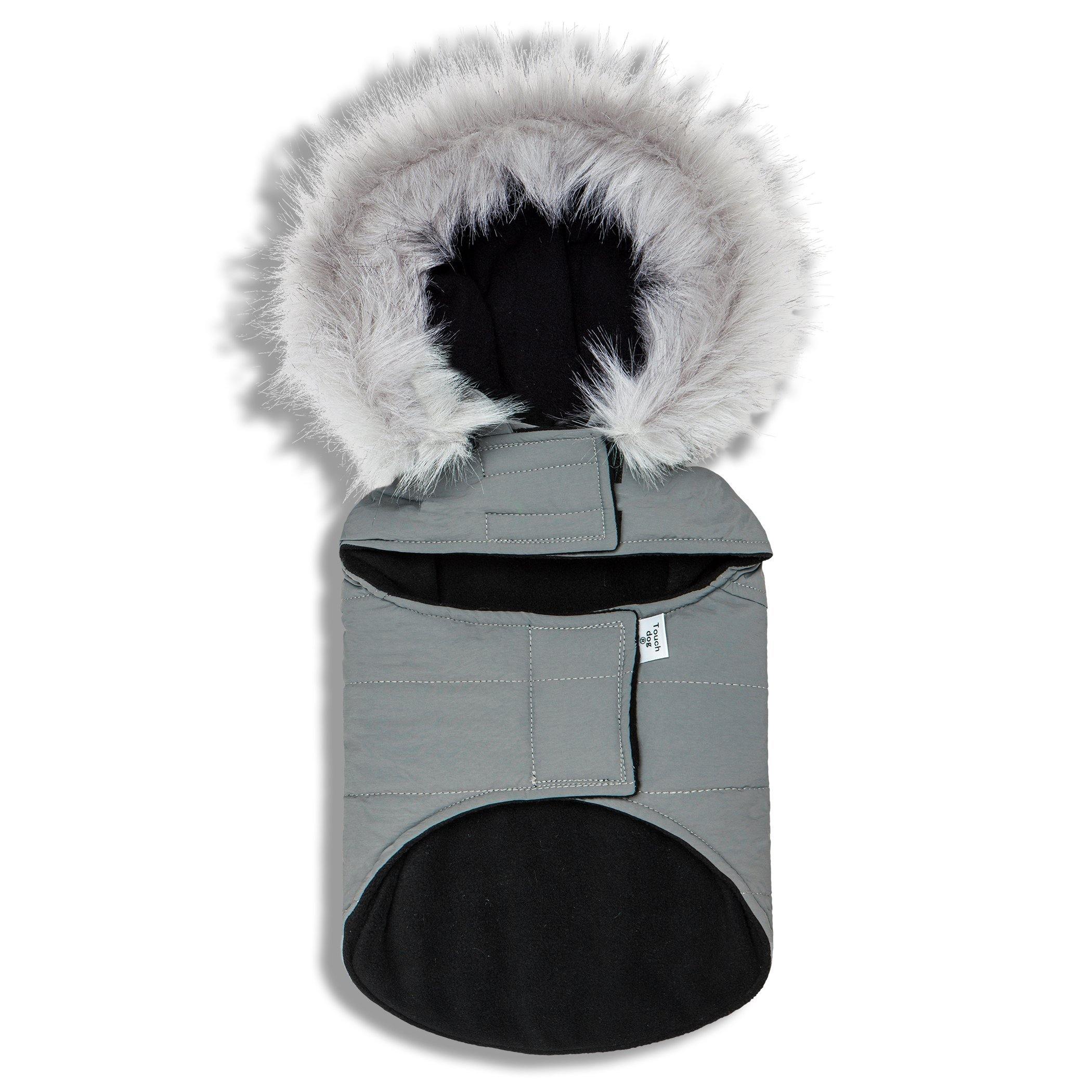 Touchdog 'Eskimo-Swag' Duck-Down Insulated Winter Dog Coat Parka - P's One-Stop Shop 