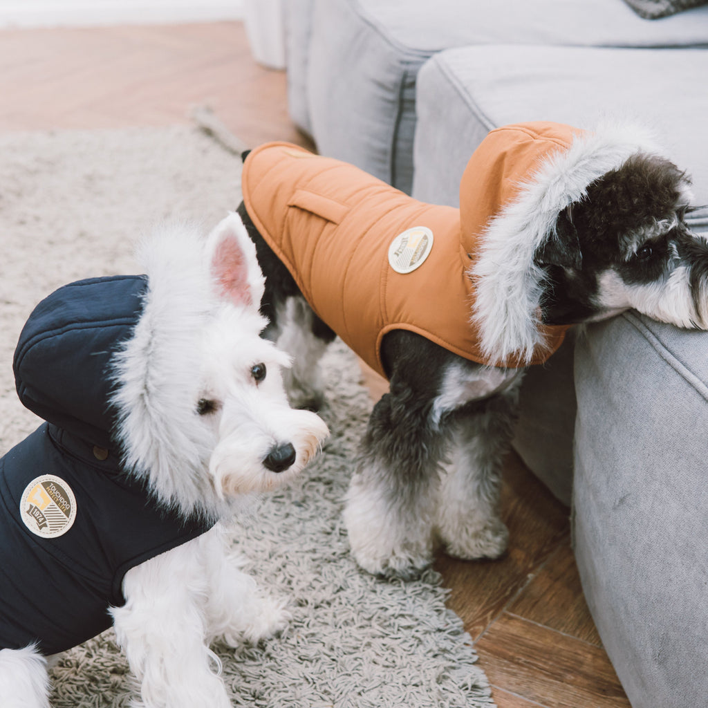 Touchdog 'Eskimo-Swag' Duck-Down Insulated Winter Dog Coat Parka - P's One-Stop Shop 