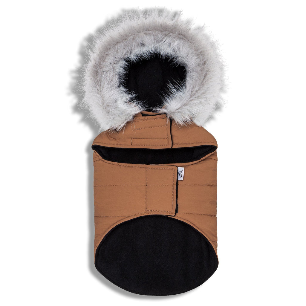 Touchdog 'Eskimo-Swag' Duck-Down Insulated Winter Dog Coat Parka - P's One-Stop Shop 