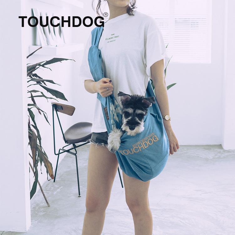 Touchdog 'Paw-Ease' Over-The-Shoulder Travel Sling Pet Carrier - P's One-Stop Shop 