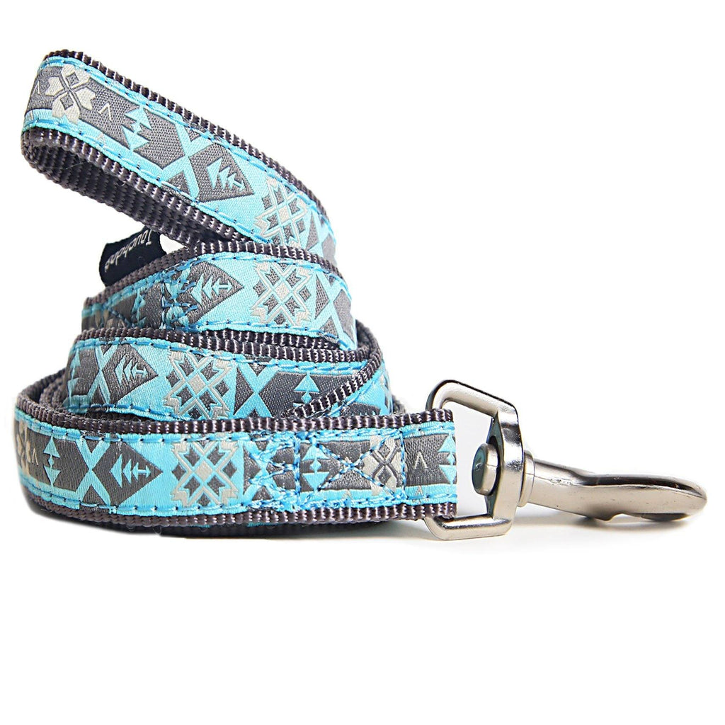 Touchdog 'Shape Patterned' Tough Stitched Embroidered Collar and Leash - P's One-Stop Shop 