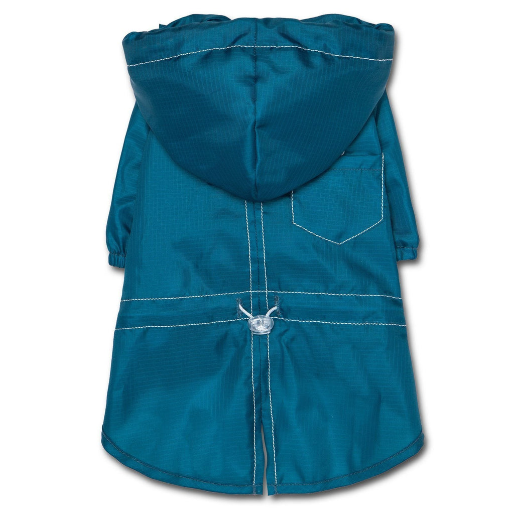 Touchdog Split-Vent Designer Waterproof Dog Raincoat - P's One-Stop Shop 
