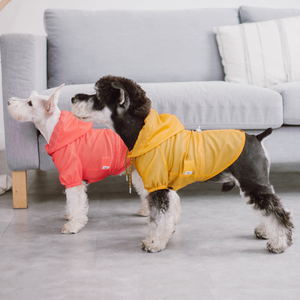 Touchdog Split-Vent Designer Waterproof Dog Raincoat - P's One-Stop Shop 