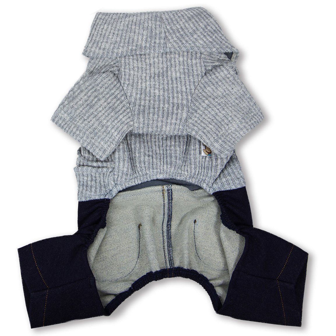 Touchdog Vogue Neck-Wrap Full Body Fashion Dog Sweater Outfit - P's One-Stop Shop 