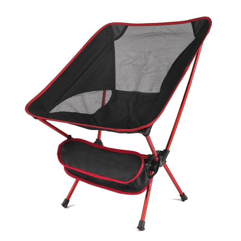 Travel Ultralight Folding Chair Superhard High Load Outdoor Camping Chair Portable Beach Hiking Picnic Seat Fishing Tools Chair - P's One-Stop Shop 
