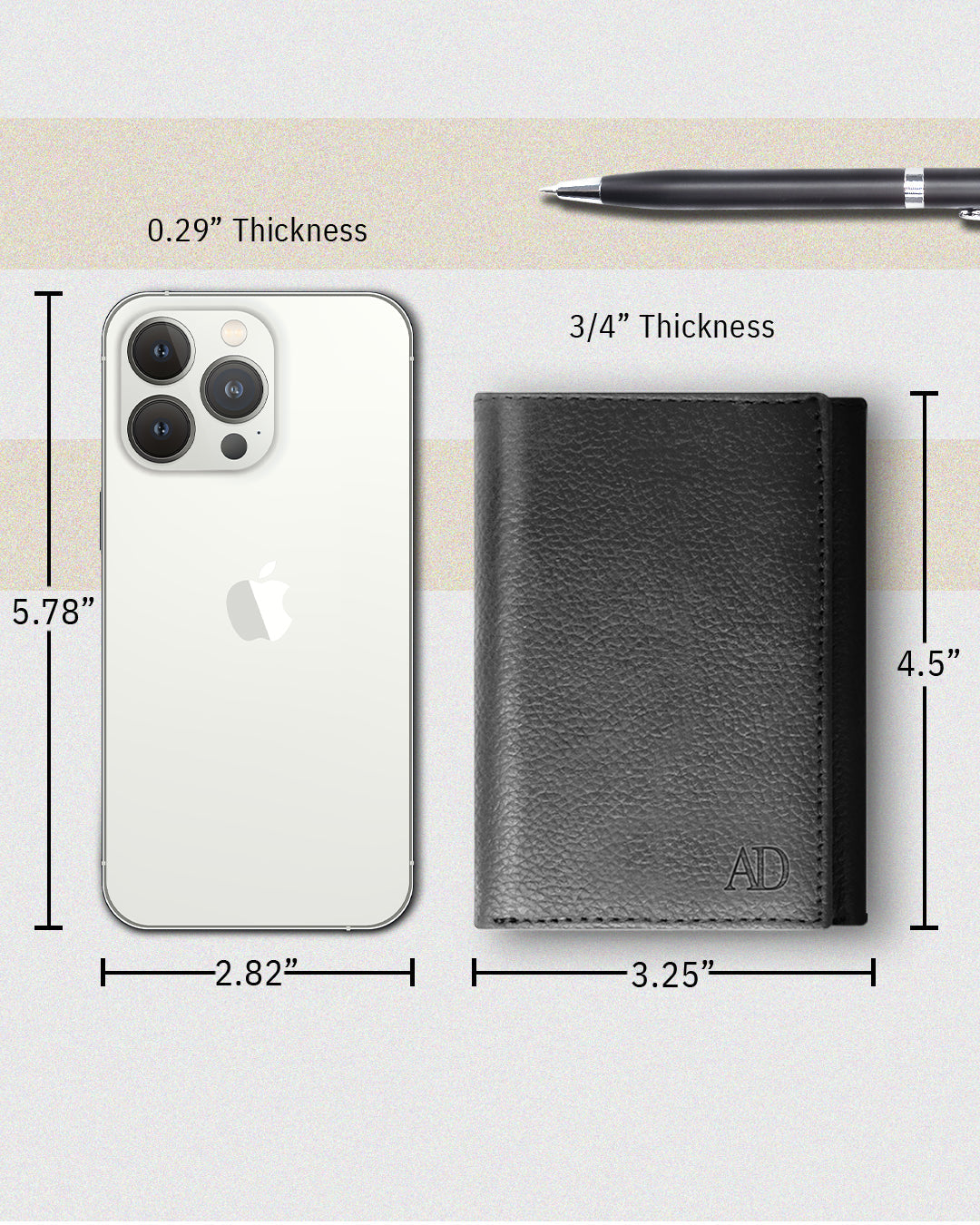 Trifold Wallet With ID Window - P's One-Stop Shop 