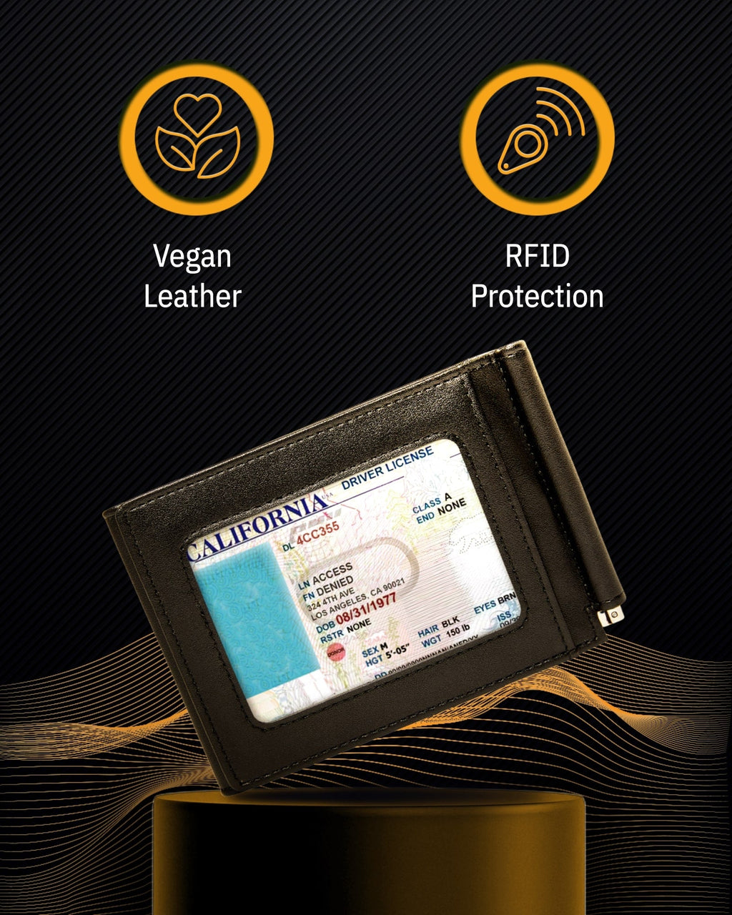 Trifold Wallet With Removable Money Clip - P's One-Stop Shop 