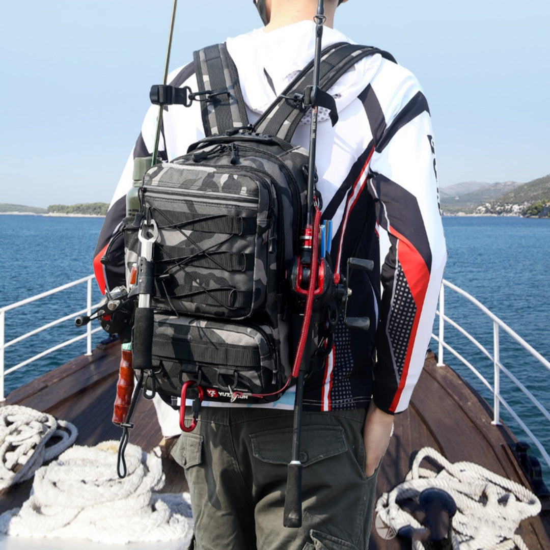 Waterproof Multifunctional Fishing Outdoor Equipment Fishing Bag - P's One-Stop Shop 