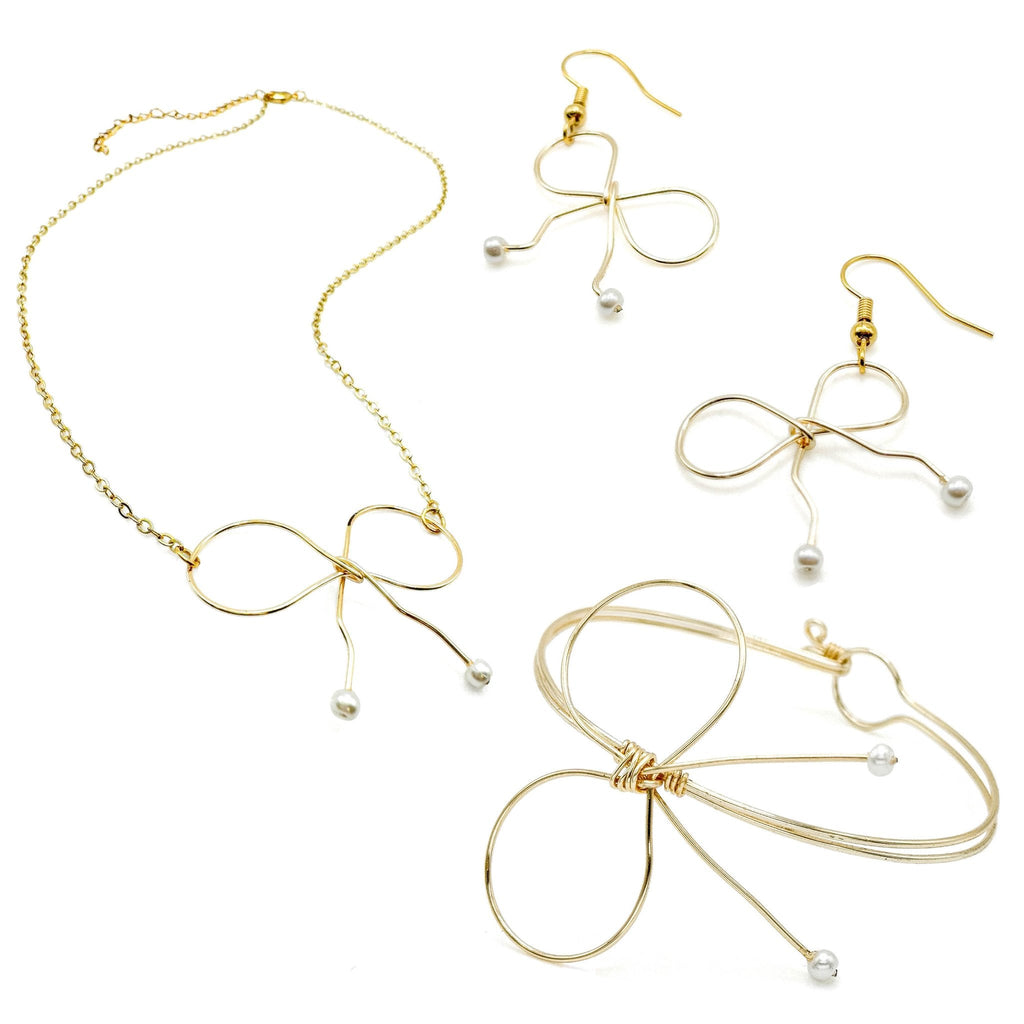 With a Bow earrings - P's One-Stop Shop 