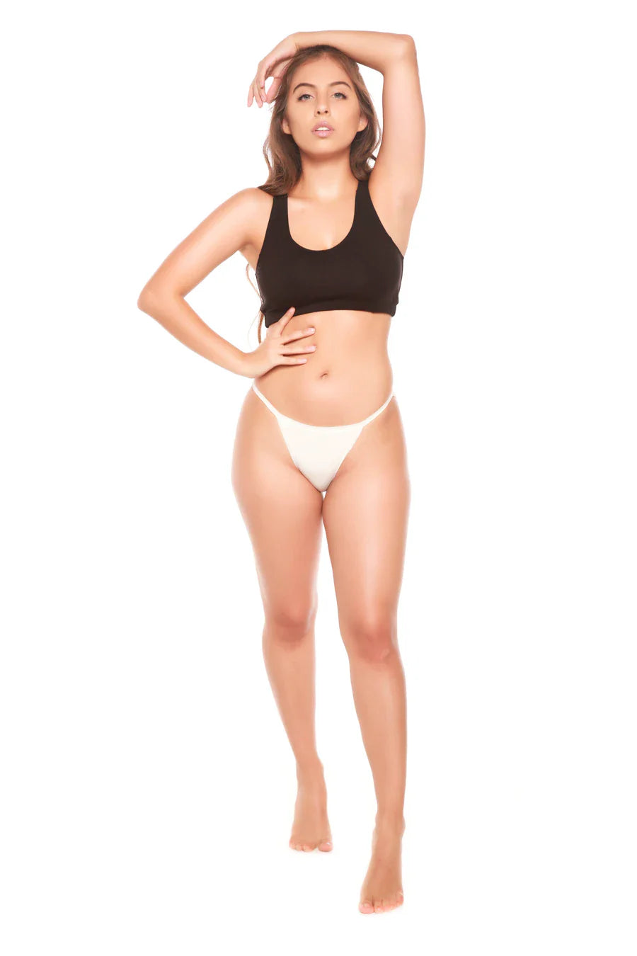 Women's Bamboo/Cotton Bikini Style Underwear Natural Color - 3-pack - P's One-Stop Shop 